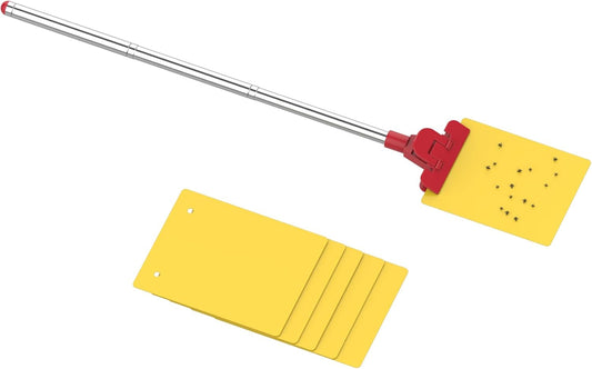 with 10 sticky replacement heads, sticky insect trap, fly swatter, sticky trap, insect trap, insect trap, insect trap, insect trap, home, indoor, outdoor